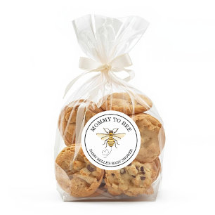 A little Honey Is On The Way Baby Shower Stickers