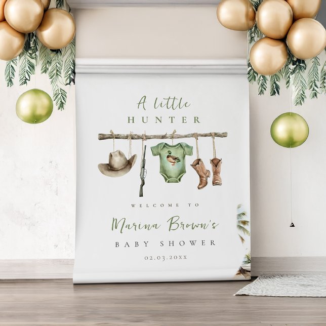 A little Hunter is on the way Backdrop Tapestry (Creator Uploaded)