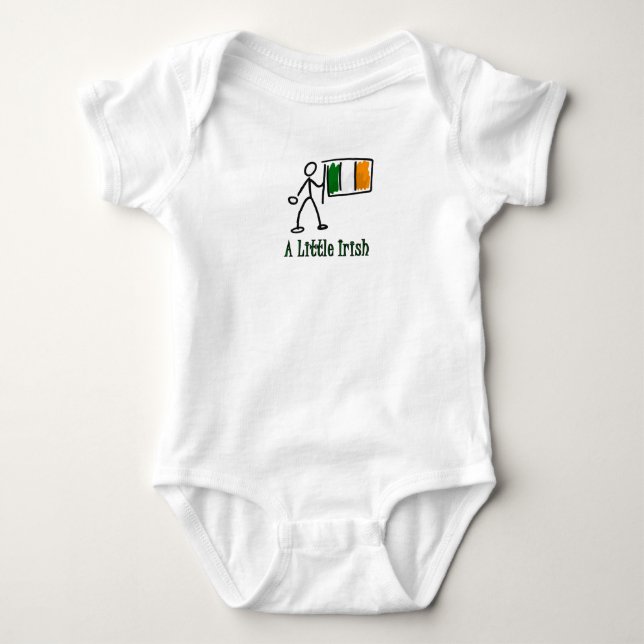 A Little Irish Baby Bodysuit (Front)