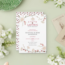 A Little Ladybug Baby Girl Shower