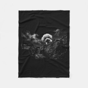 A Little Lamb In The Killer Silence Cute Serial Fleece Blanket