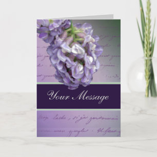 A little lilac card