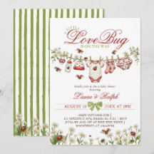 A Little Love Bug Girl Baby Shower