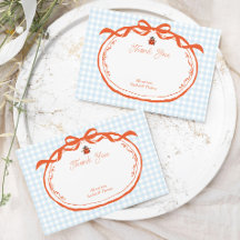 A Little Love Bug On The Way Gingham Baby Shower