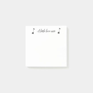 A Little Love Note Sticky Note Pad