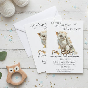 A Little Magic Griffin on the Way Baby Shower  Invitation