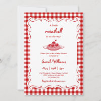 A Little Meatball Baby Shower