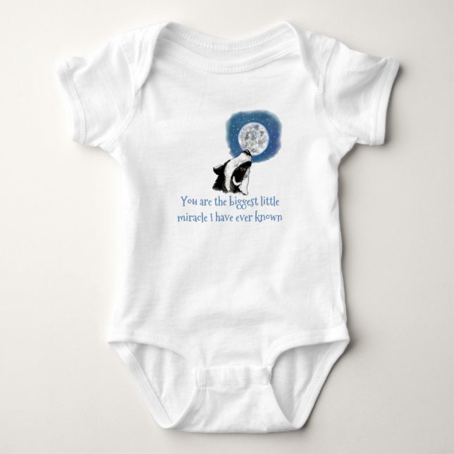 A Little Miracle Baby Bodysuit (Front)
