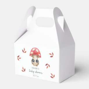 A little mushroom is on the way - Baby shower Favour Box