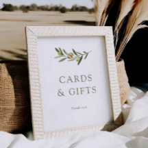 A Little Olive Baby Shower Cards & Gifts