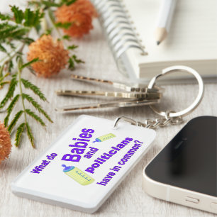 A Little Or A Lot Key Ring