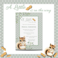 A Little Peanut Animal Theme Baby Shower