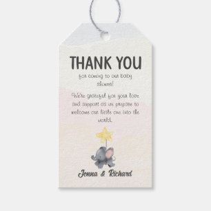 A Little Peanut Is On The Way Baby Shower Gift Tags