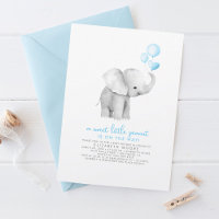 A Little Peanut Sweet Baby Elephant Baby Shower