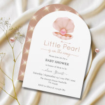 A little pearl is on the way Baby Shower