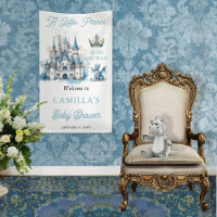 A Little Prince Is On His Way Boy Baby Shower