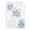 A Little Prince Royal Blue Shower Invitation