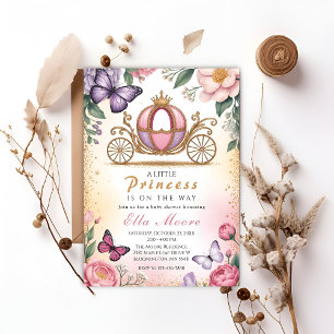 A Little Princess Baby Shower Invitation