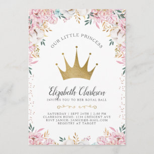 A Little Princess Birthday Card