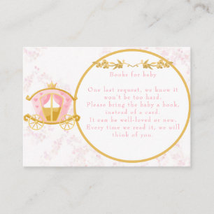 A Little Princess is on the Way Books for baby Enclosure Card