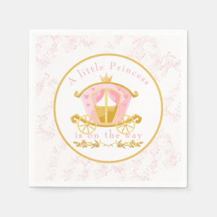 A Little Princess is on the Way Invitation Napkin