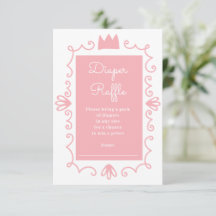 A Little Princess Modern Pink Girl Baby Shower