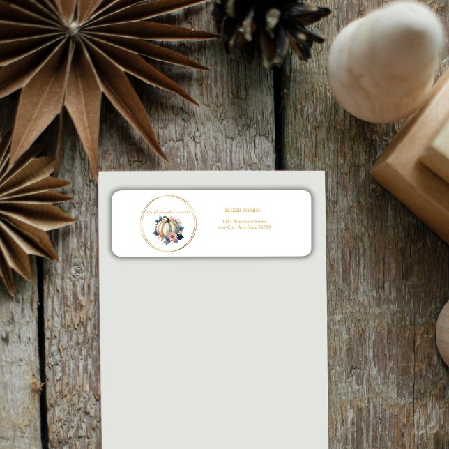 A Little Pumpkin Autumn Fall Floral Baby Shower (Creator Uploaded)