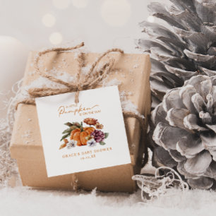 A Little Pumpkin Baby Gift Tag