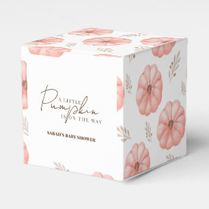 A Little Pumpkin Baby Shower Favour Box