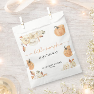 A Little Pumpkin Fall Baby Shower  Favour Bags