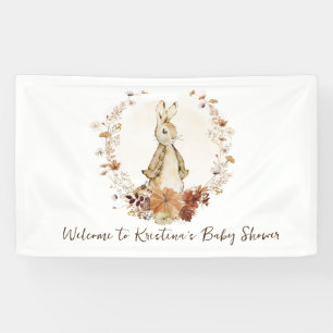 A little pumpkin Flopsy Bunny is on the way banner