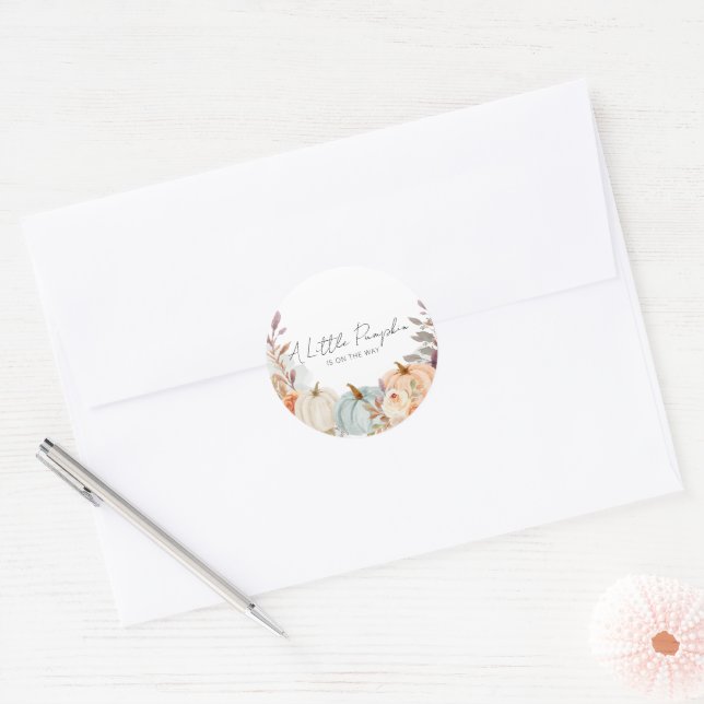 A Little Pumpkin is on the Way Envelope Seal (Envelope)