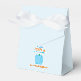 A Little Pumpkin Is On The Way Favour Box