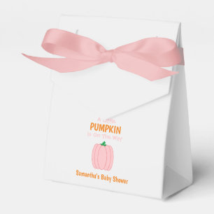 A Little Pumpkin Is On The Way Favour Box