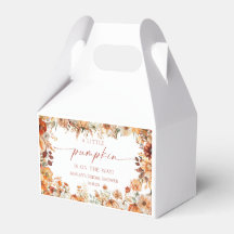 A Little Pumpkin Rustic Floral Baby Shower