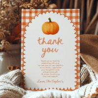 A Little Pumpkin Whimsical Orange Fall Baby Shower