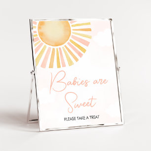 A Little Ray of Sunshine Babies are Sweet Poster