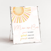 A Little Ray of Sunshine Baby Shower Mum Osa Bar