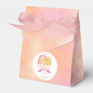 A Little Ray of Sunshine Girl Baby Shower  Favour Box
