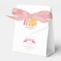 A Little Ray of Sunshine Girl Baby Shower Favour
