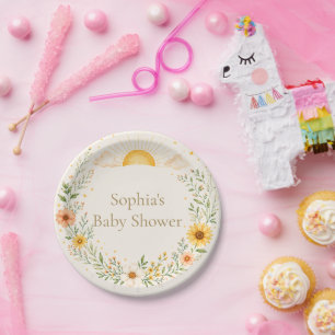 A Little Ray of Sunshine Plates Sweet Modern