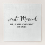 A Little Retro Just Married  Jigsaw Puzzle<br><div class="desc">A Little Retro Just Married Poster</div>