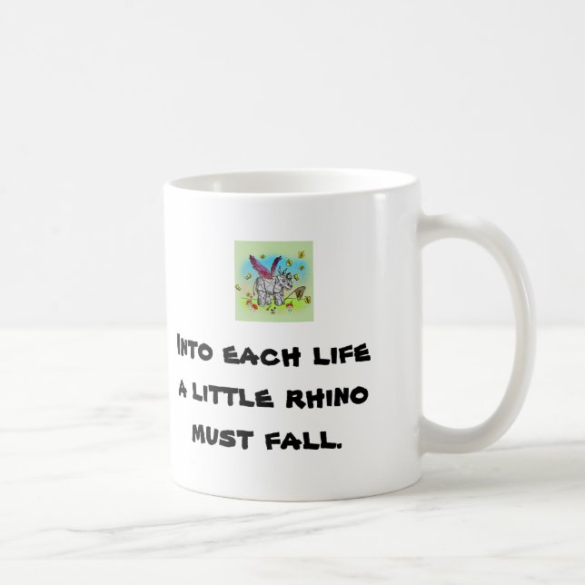 A Little Rhino Coffee Mug (Right)