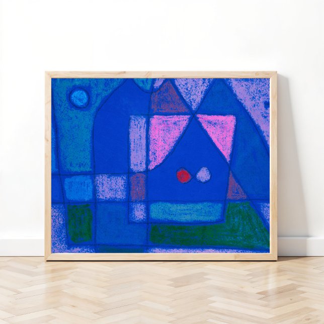A little room in Venice by Paul Klee, Abstract Art Poster (Creator Uploaded)