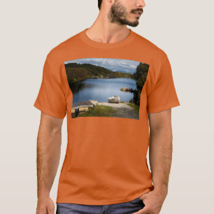 A little rowing boat Donegal lake T-Shirt