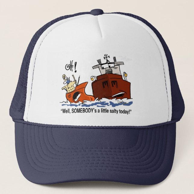 A little salty trucker hat (Front)