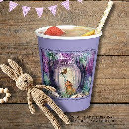 A Little Seed of Love Storybook Baby shower Paper Cups