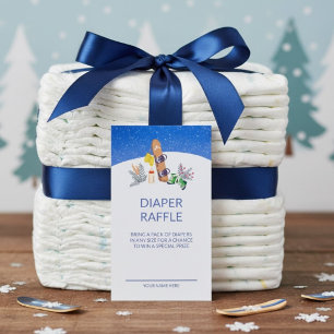 A Little Shredder Diaper Raffle Enclosure Card