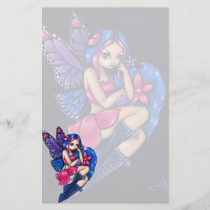 "A Little Shy" Stationery