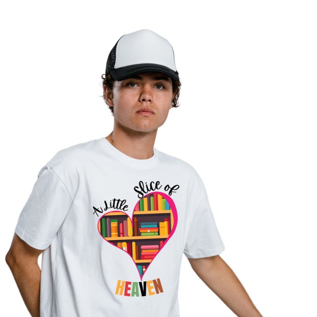 A Little Slice of Heaven - National Library Week T-Shirt (Creator Uploaded)
